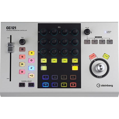 Yamaha Steinberg CC121 | Controlador DAW USB para Cubase con Fader Motorizado de 100 mm