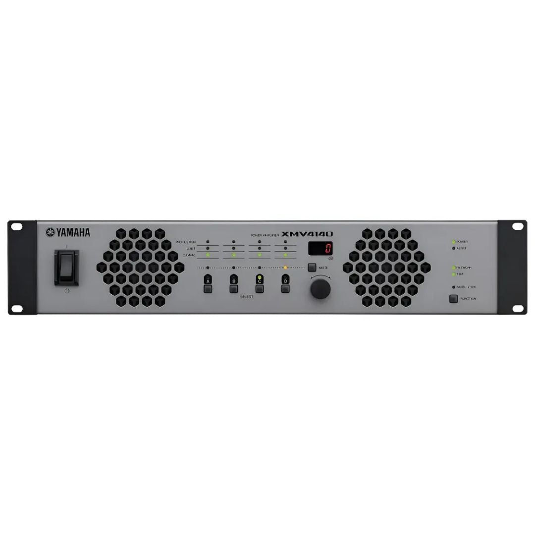 Yamaha XMV4140-D | Amplificador de Potencia de 4 Canales con Dante