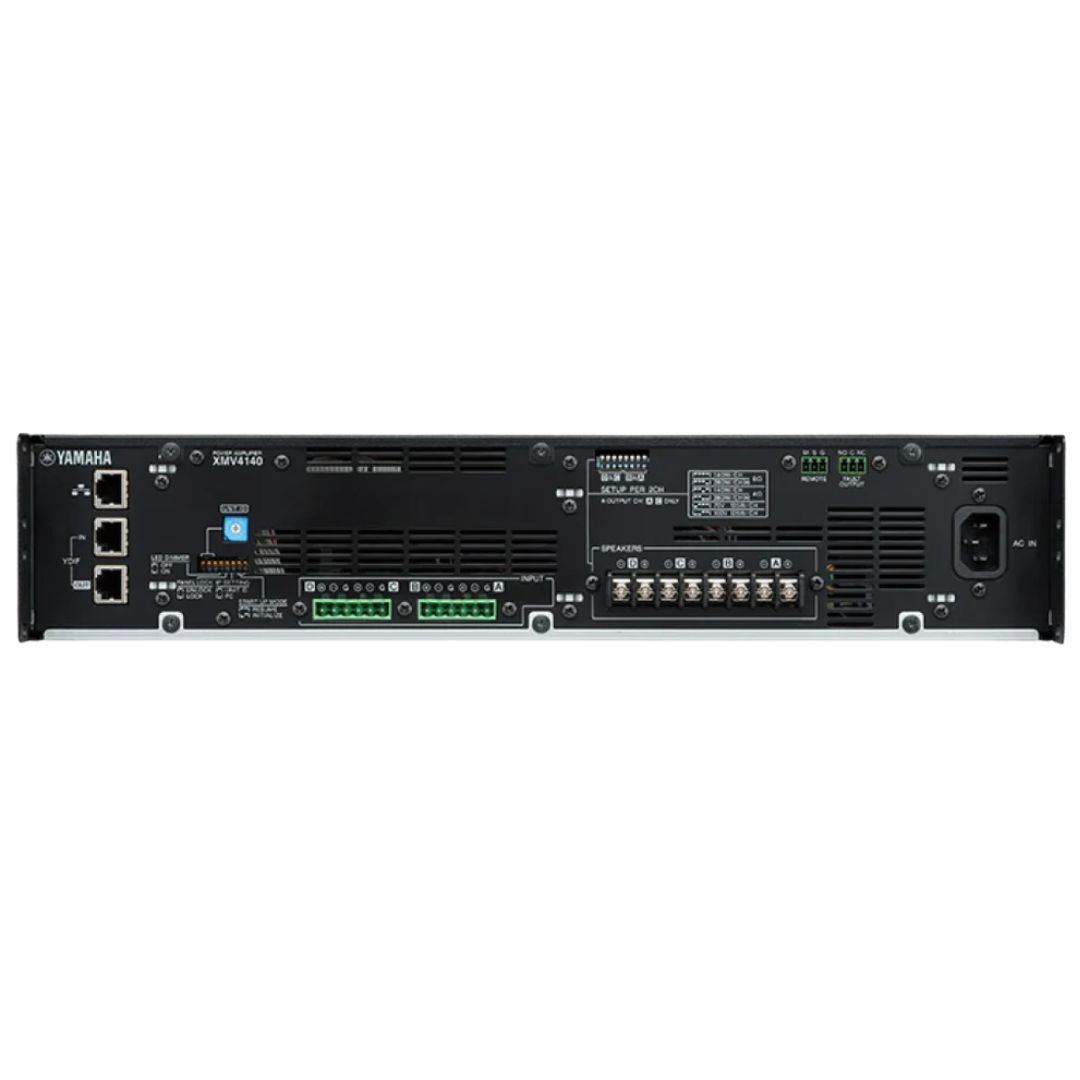 Yamaha XMV4140 | Amplificador de Potencia Profesional de 4 Canales