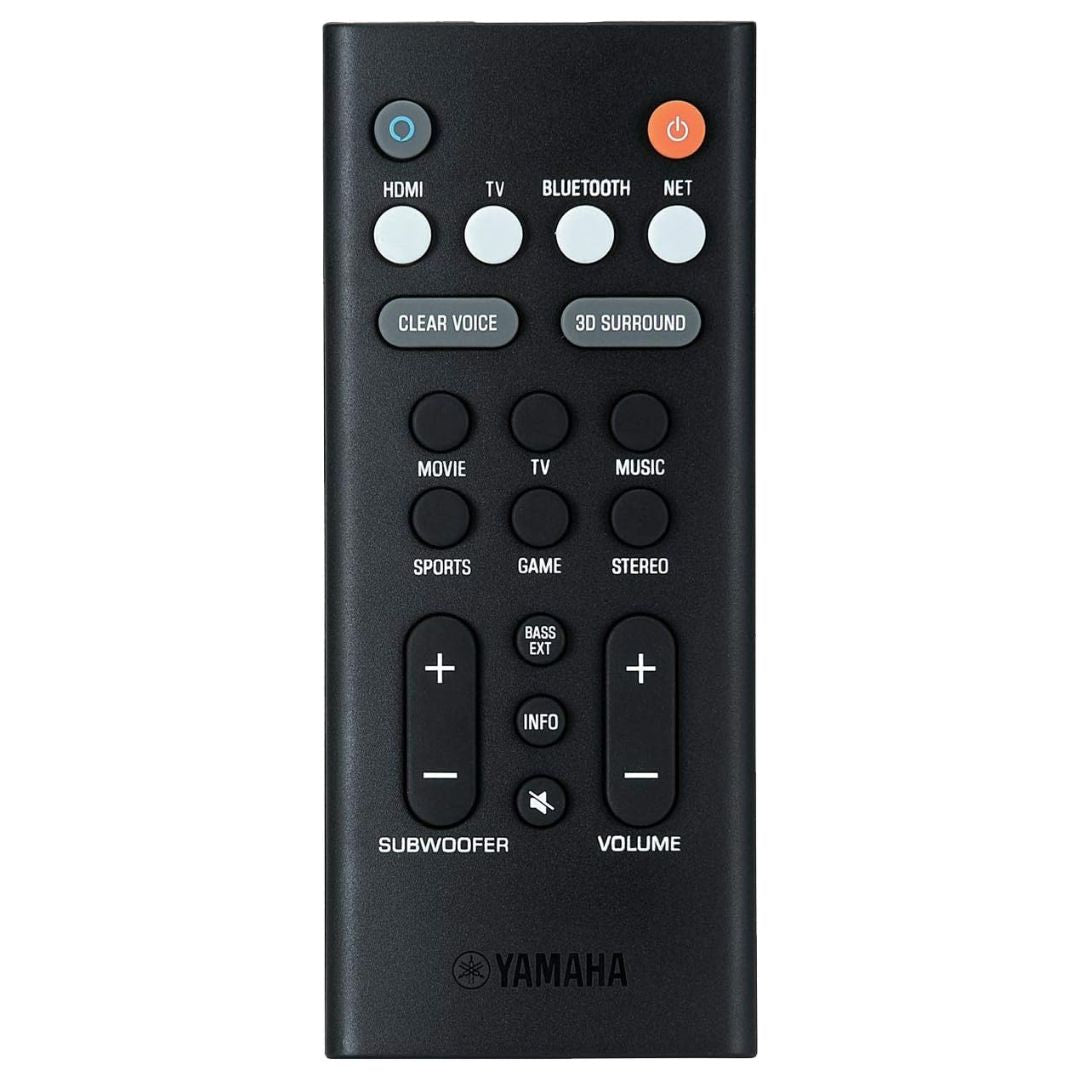 Yamaha YAS-109 | Barra de Sonido con Subwoofers Integrados y Alexa