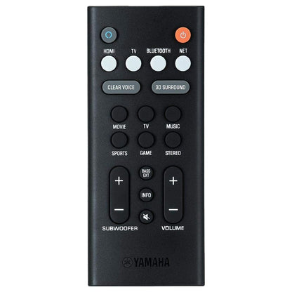 Yamaha YAS-109 | Barra de Sonido con Subwoofers Integrados y Alexa
