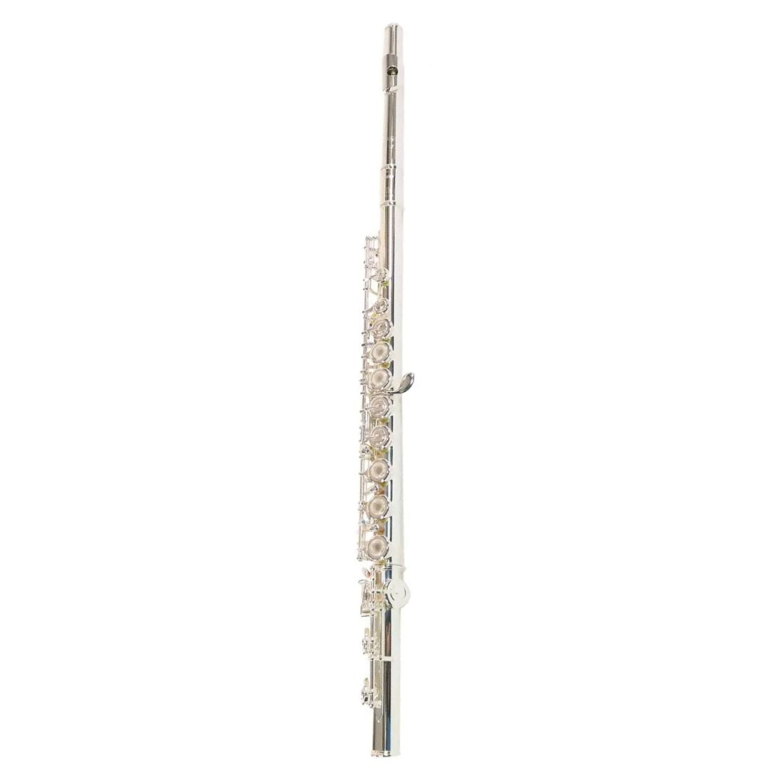 Yamaha YFL-482H | Flauta Traversa de Plata con Platos Abiertos y Estuche