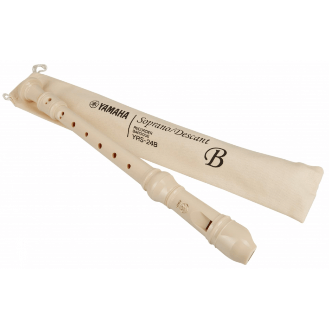 Yamaha YRS-24B | Flauta Dulce Soprano – Color Marfil