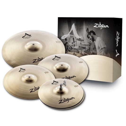 ZILDJIAN A CUSTOM SET A20579-11 | Set de Platillos Profesional 14″/16″/18″/20″