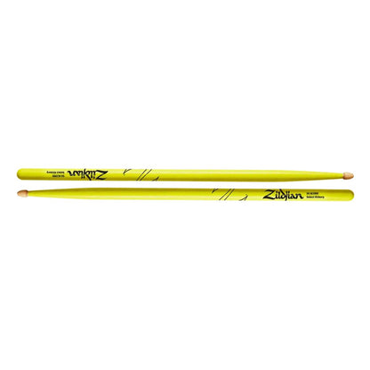 ZILDJIAN Z5AACDGY | Baquetas 5A Acorn Neon Yellow