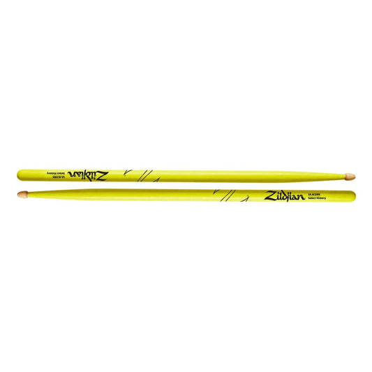 ZILDJIAN Z5AACDGY | Baquetas 5A Acorn Neon Yellow