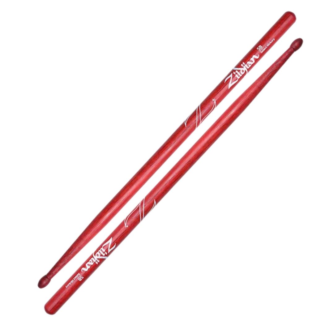 ZILDJIAN Z5ANR 5A NYLON RED | Baquetas 5A con Punta de Nylon