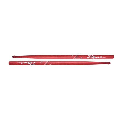 ZILDJIAN Z5ANR 5A NYLON RED | Baquetas 5A con Punta de Nylon