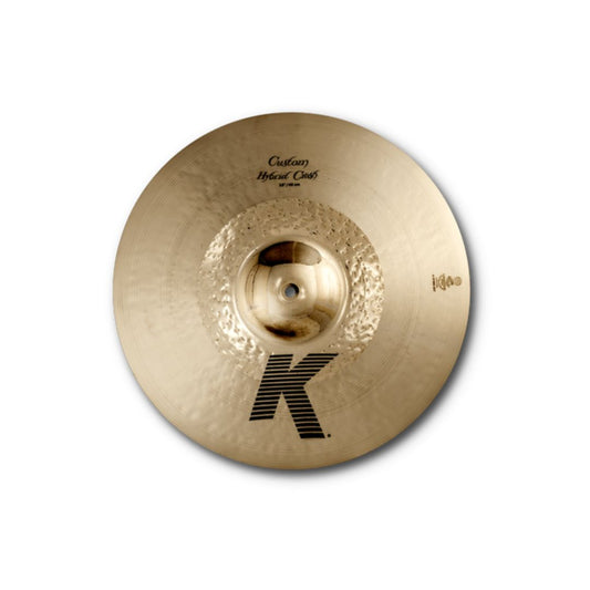 ZILDJIAN K1218 K CUSTOM HYBRID CRASH 18″ | Crash Oscuro–Brillante de Respuesta Avanzada