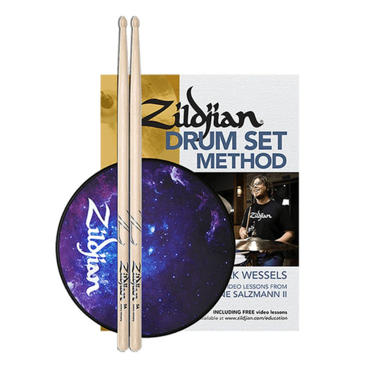 ZILDJIAN PACK MÉTODO DE BATERÍA ZDMPK | Kit de Inicio para Bateristas