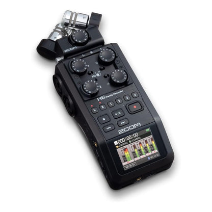 ZOOM H6 | Grabadora Portátil Digital Profesional con Cápsulas Intercambiables