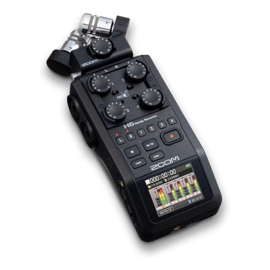 ZOOM H6 | Grabadora Portátil Digital Profesional con Cápsulas Intercambiables