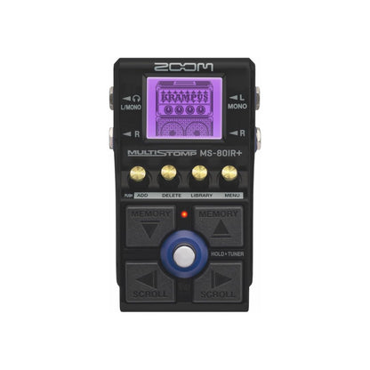 ZOOM MS-80IR | Pedal Multiefectos Compacto con Modelado de Amplificadores y Carga de IR