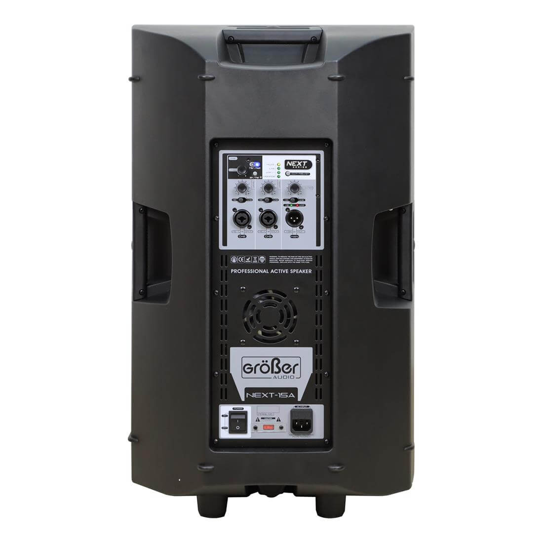 Grober Next-15A | Caja Activa 15” 1800W con DSP y Bluetooth TWS