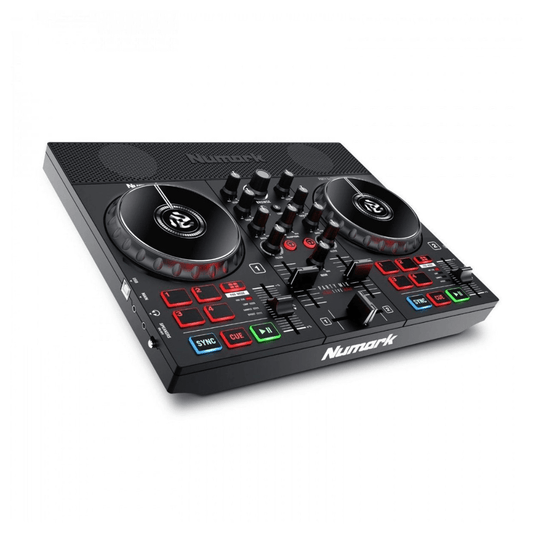 Numark PARTY MIX LIVE | Controlador DJ Con Parlantes Integrados y Luces LED