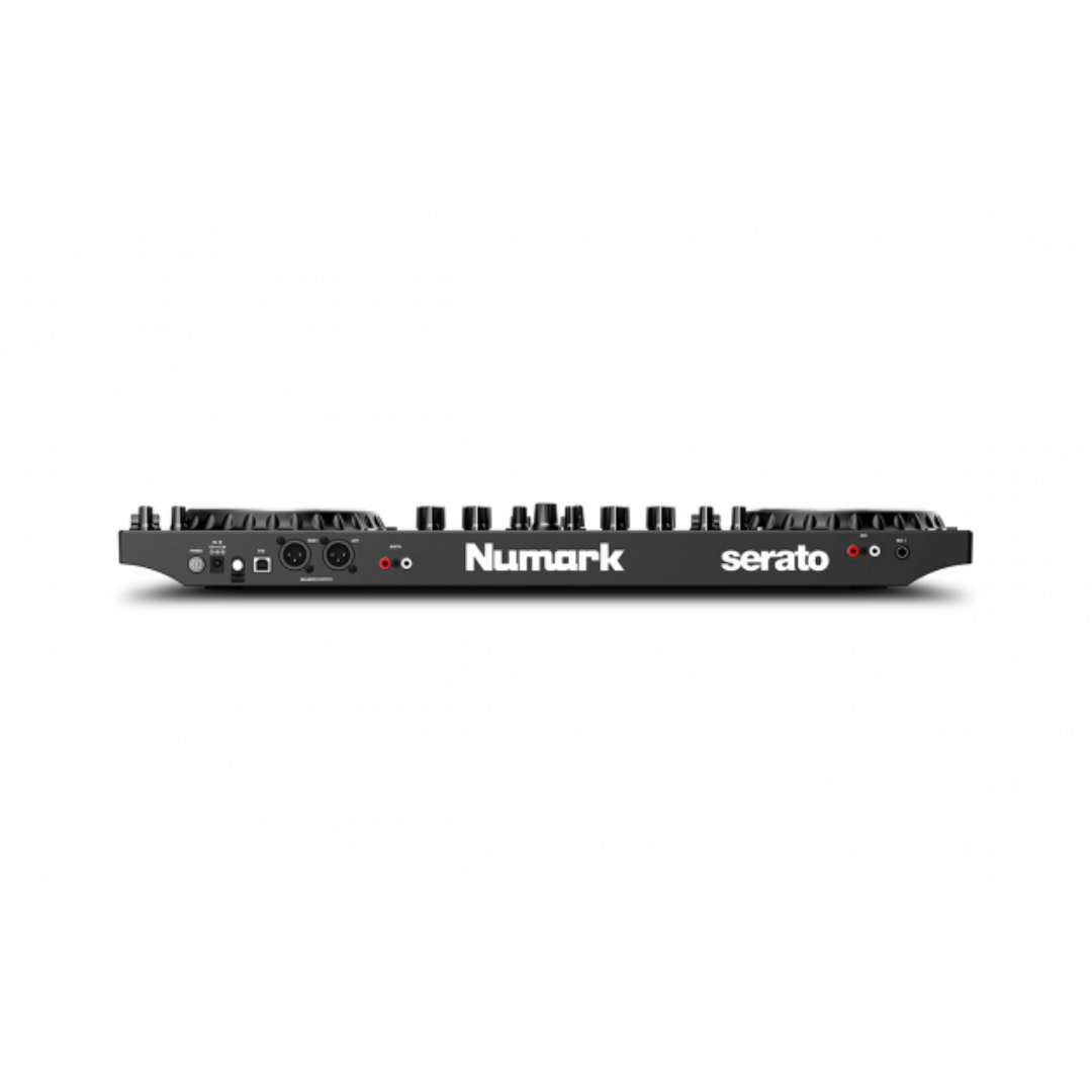 Numark NS4FX | Controlador DJ Profesional  de 4 Canales con Efectos y Audio 24-BIT