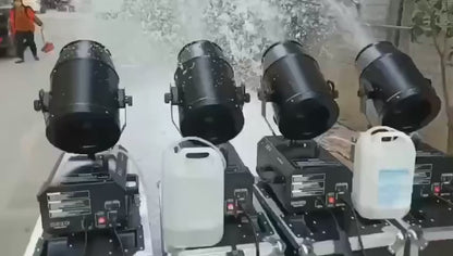 MOKA SFX MK-S06 | Máquina Profesional de Nieve de 1800W con Giro de 180° y Flight Case