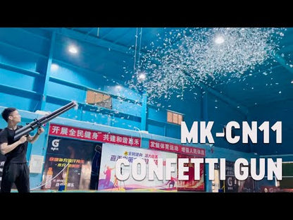 MOKA SFX MK-CN11 | Pistola Eléctrica Profesional de Confeti de 3 Cabezales