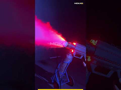 MOKA SFX H-C08 | Pistola Profesional de CO₂ RGB Magic LED