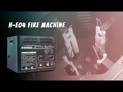 MOKA SFX H-E04 | Máquina Profesional de Llamas de 4 Cabezales