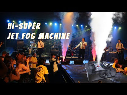 MOKA SFX H-F01 | Máquina Profesional de Humo LED 1500W Hi-Super Jet