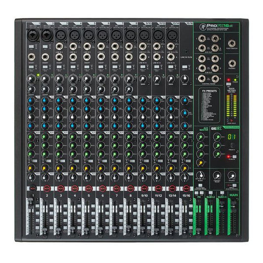 Mackie ProFX16 V3 | Mixer 16 Canales con Interfaz USB y GigFX™
