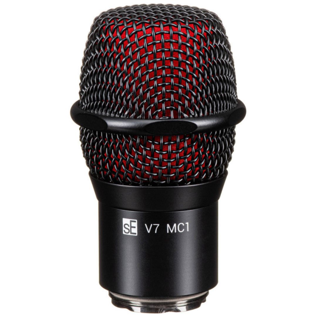 sE Electronics V7 MC1 Negro | Cápsula Dinámica Supercardioide para Transmisores Shure