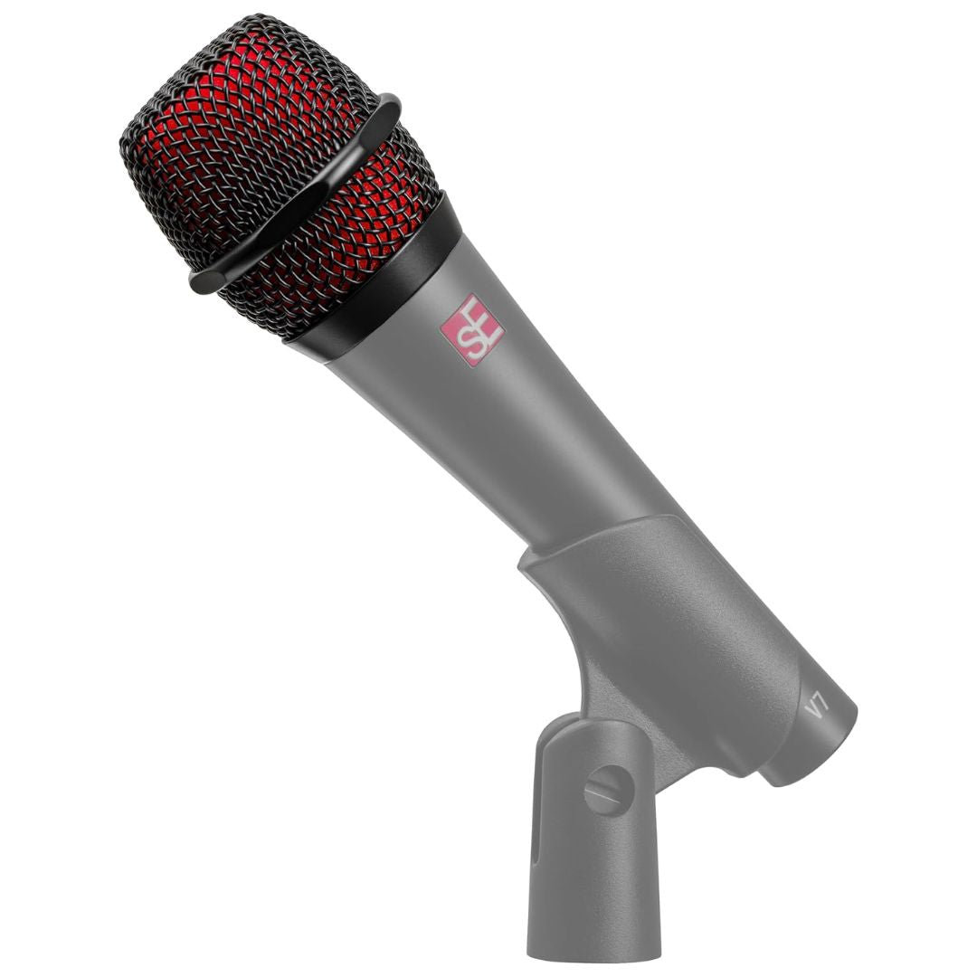 sE Electronics V7 MG Negro | Rejilla Metálica de Repuesto para Micrófonos Serie V