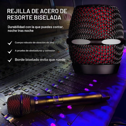 sE Electronics V7 MG Negro | Rejilla Metálica de Repuesto para Micrófonos Serie V