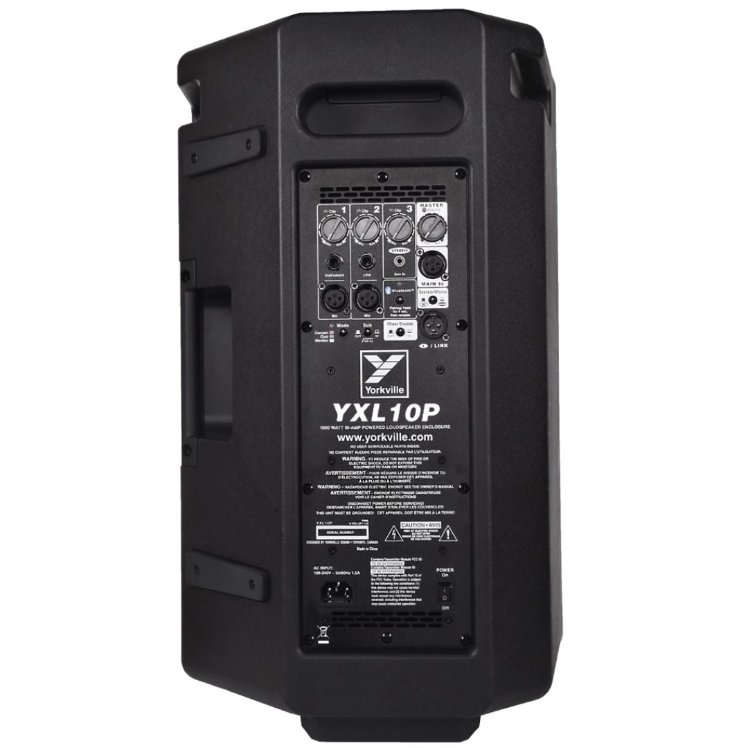 Yorkville YXL10P – Altavoz Activo de 10” | 1000W RMS